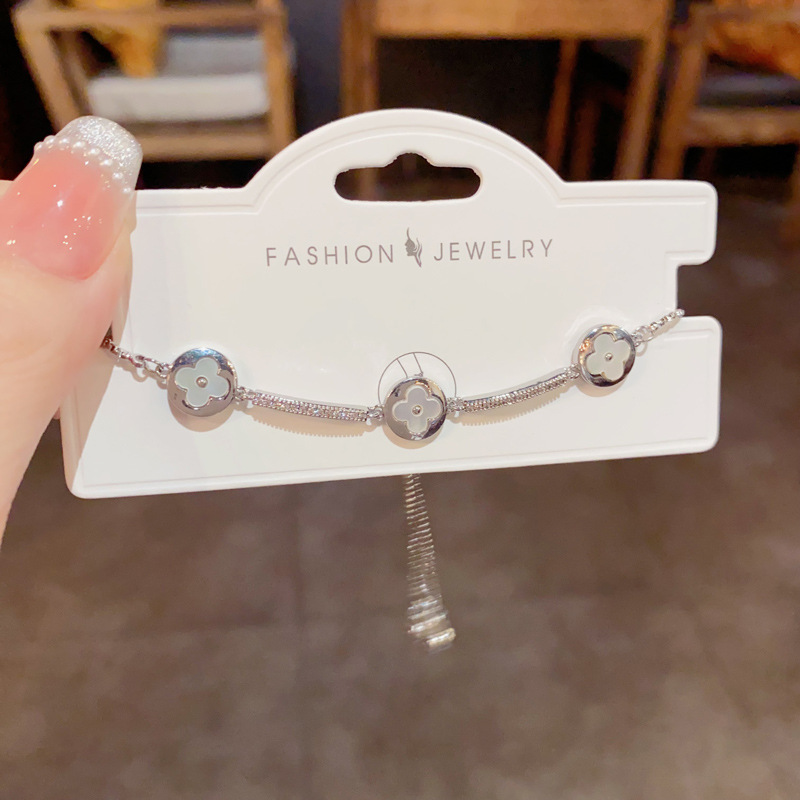 Silver CZ Bracelet for Women | Elegant Minimalist & Geometric Jewelry