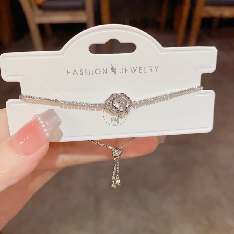 Silver CZ Bracelet for Women | Elegant Minimalist & Geometric Jewelry