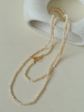 Natural Freshwater Pearl Long Necklace 120cm | Extra Long Layering Pearl Necklace