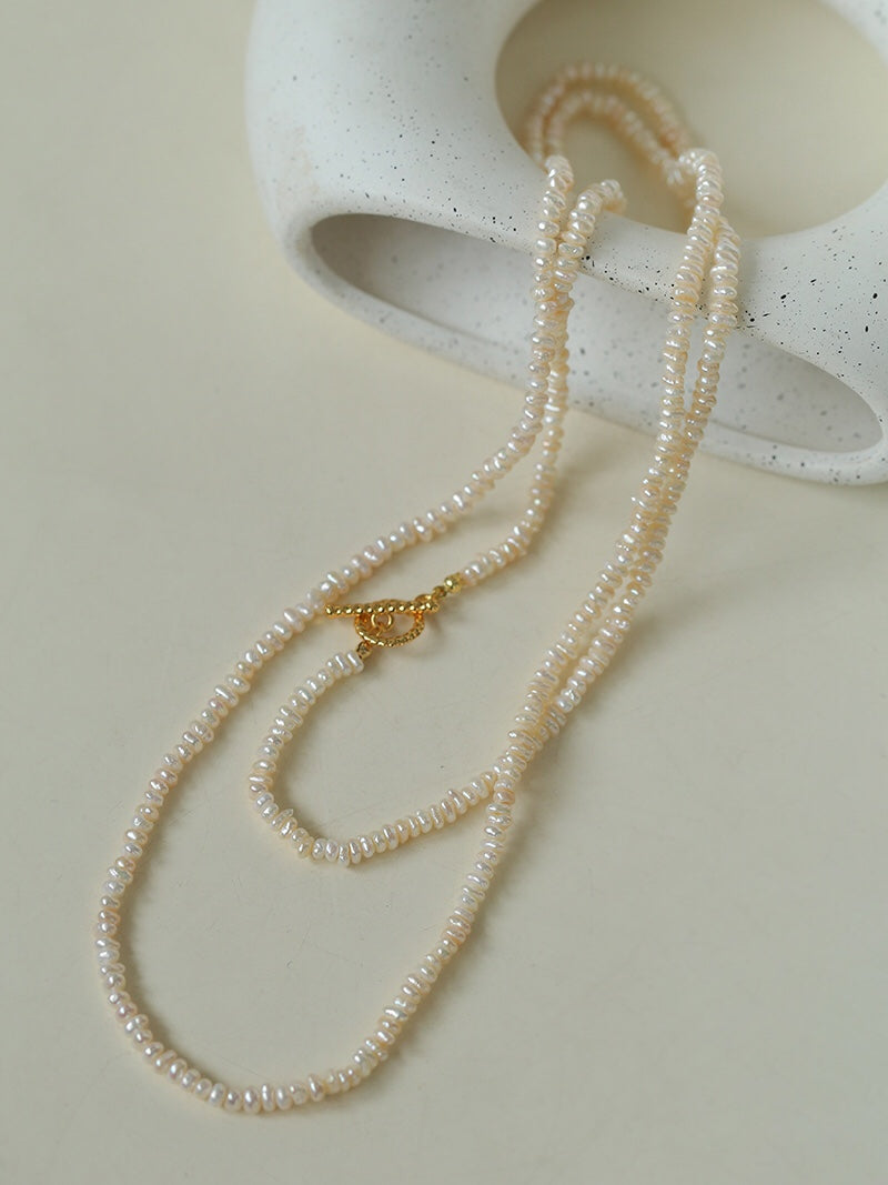Natural Freshwater Pearl Long Necklace 120cm | Extra Long Layering Pearl Necklace