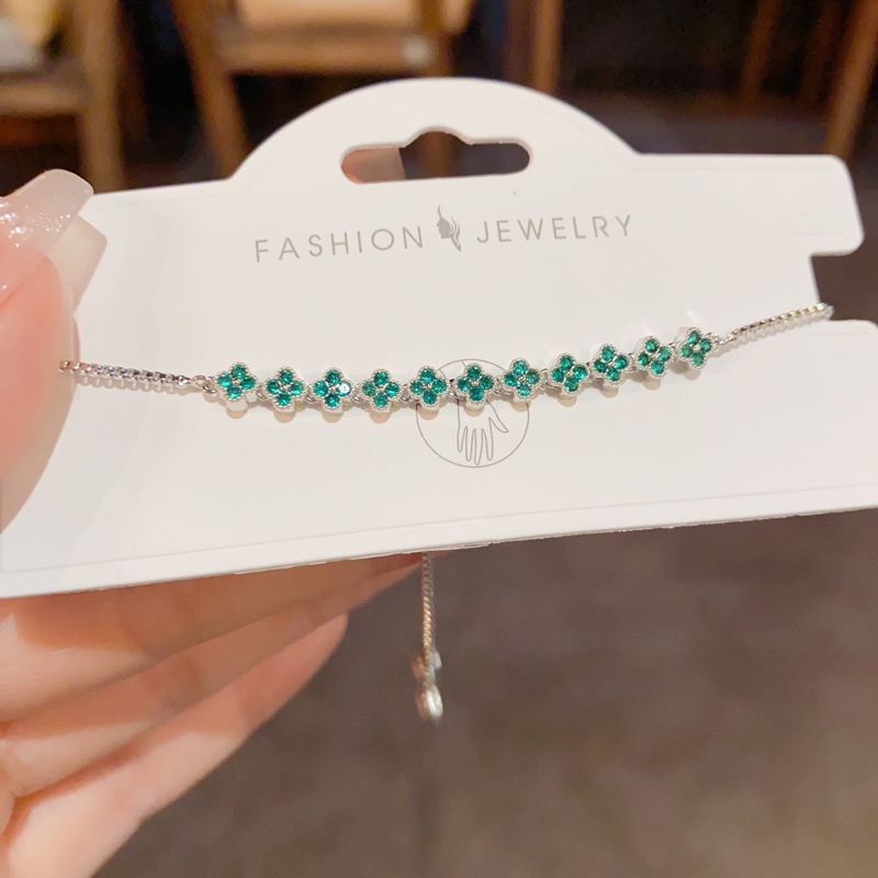 Silver CZ Bracelet for Women | Elegant Minimalist & Geometric Jewelry
