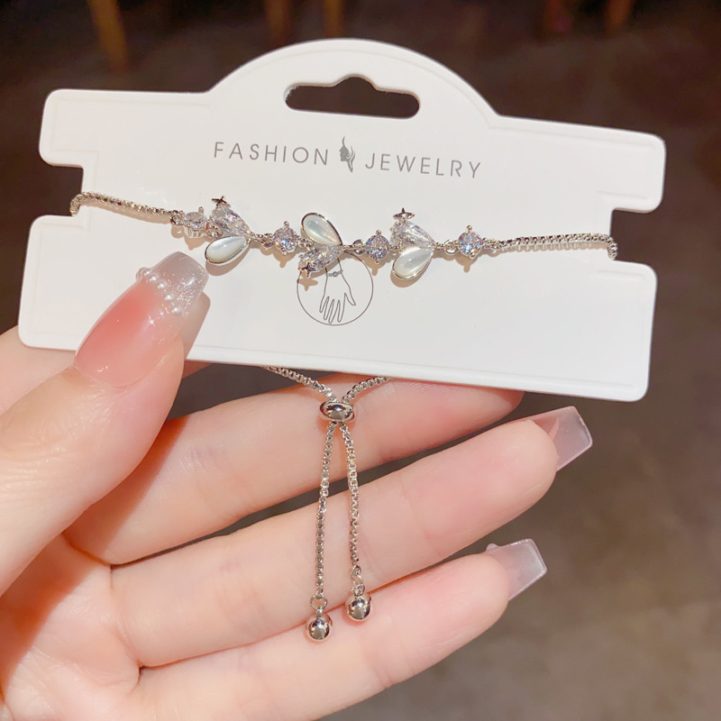 Silver CZ Bracelet for Women | Elegant Minimalist & Geometric Jewelry