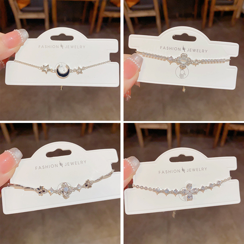 Silver CZ Bracelet for Women | Elegant Minimalist & Geometric Jewelry