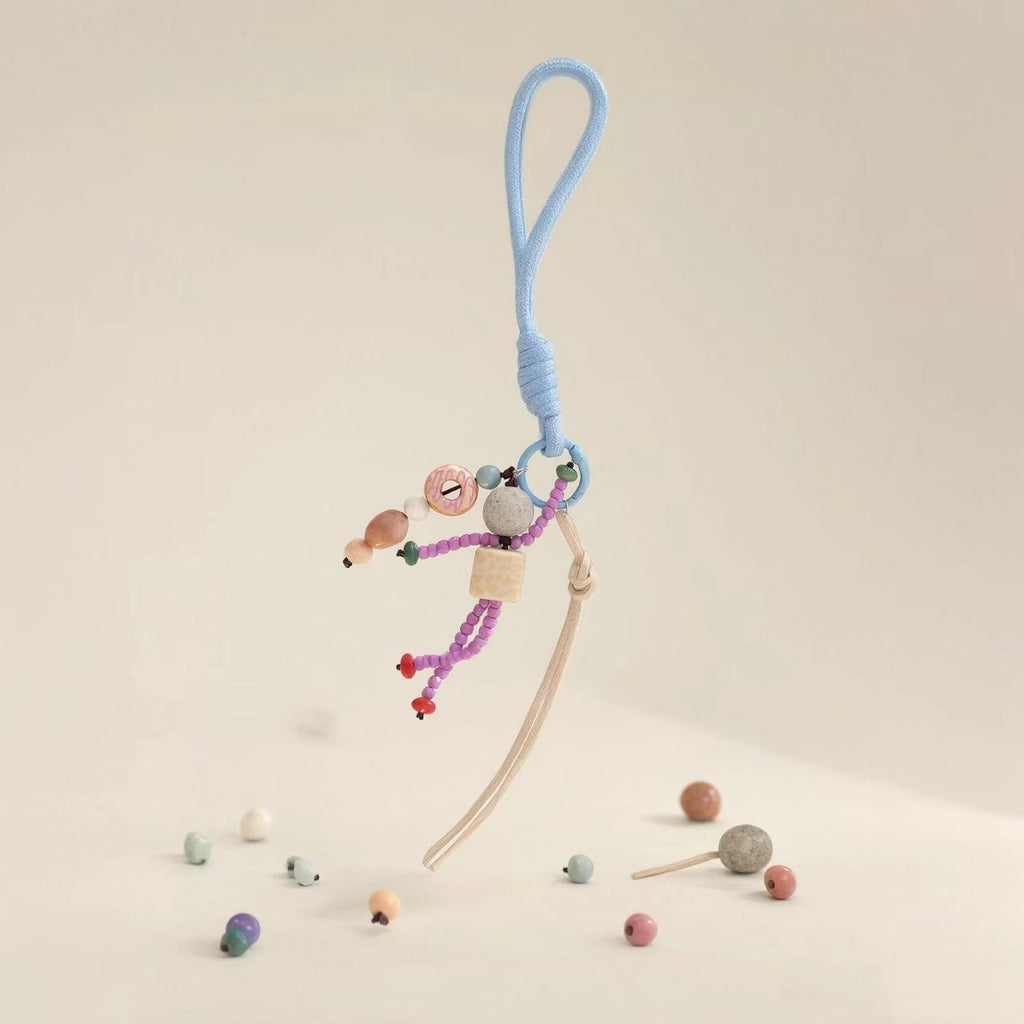 DIY Beaded Charm Kit | Braided Lanyard and Mixed Beads