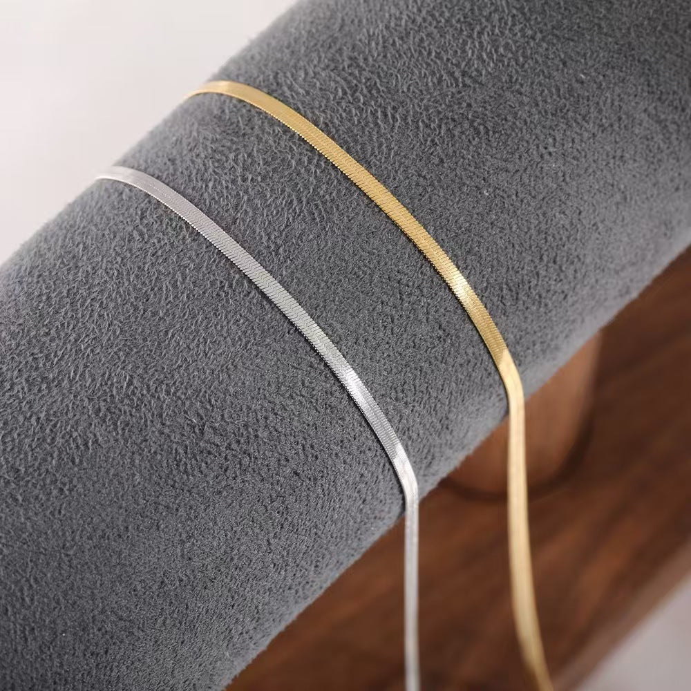 Women's Stainless Steel Chain Necklace | 13 Minimalist Styles | 18K Gold Plated & Silver