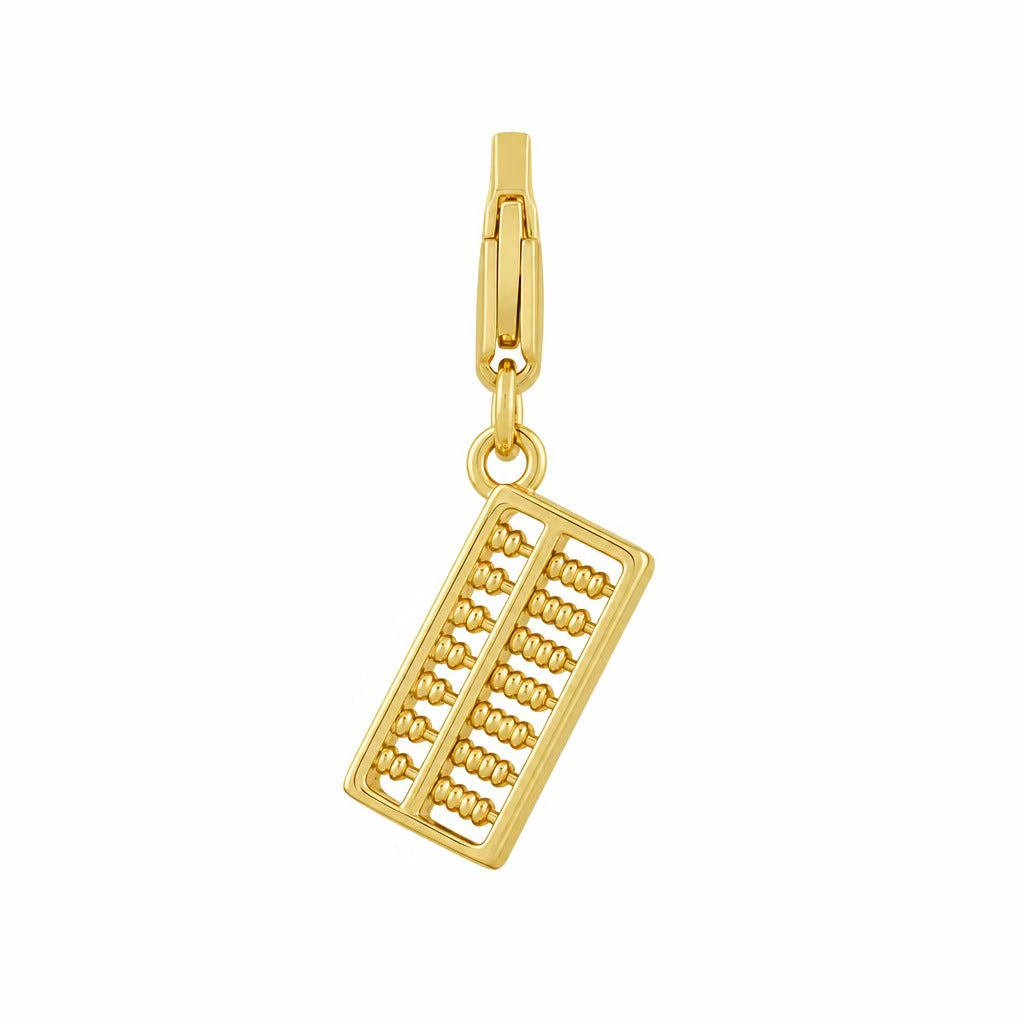 DIY Detachable Lobster Clasp Charm Necklace | Bee Butterfly Owl Zircon Pendant | Gold Stainless Steel O-Link Paperclip Chain
