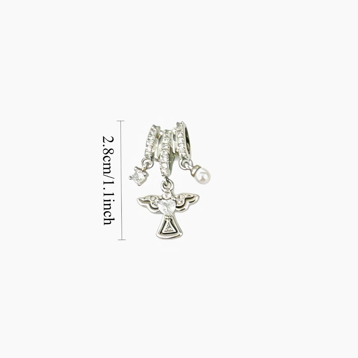 Enamel Horse Angel Cross Star Pendant Necklace | Zircon Pearl Shell Charm | Gold-Tone Silver-Tone Copper O-Link Lip Chain