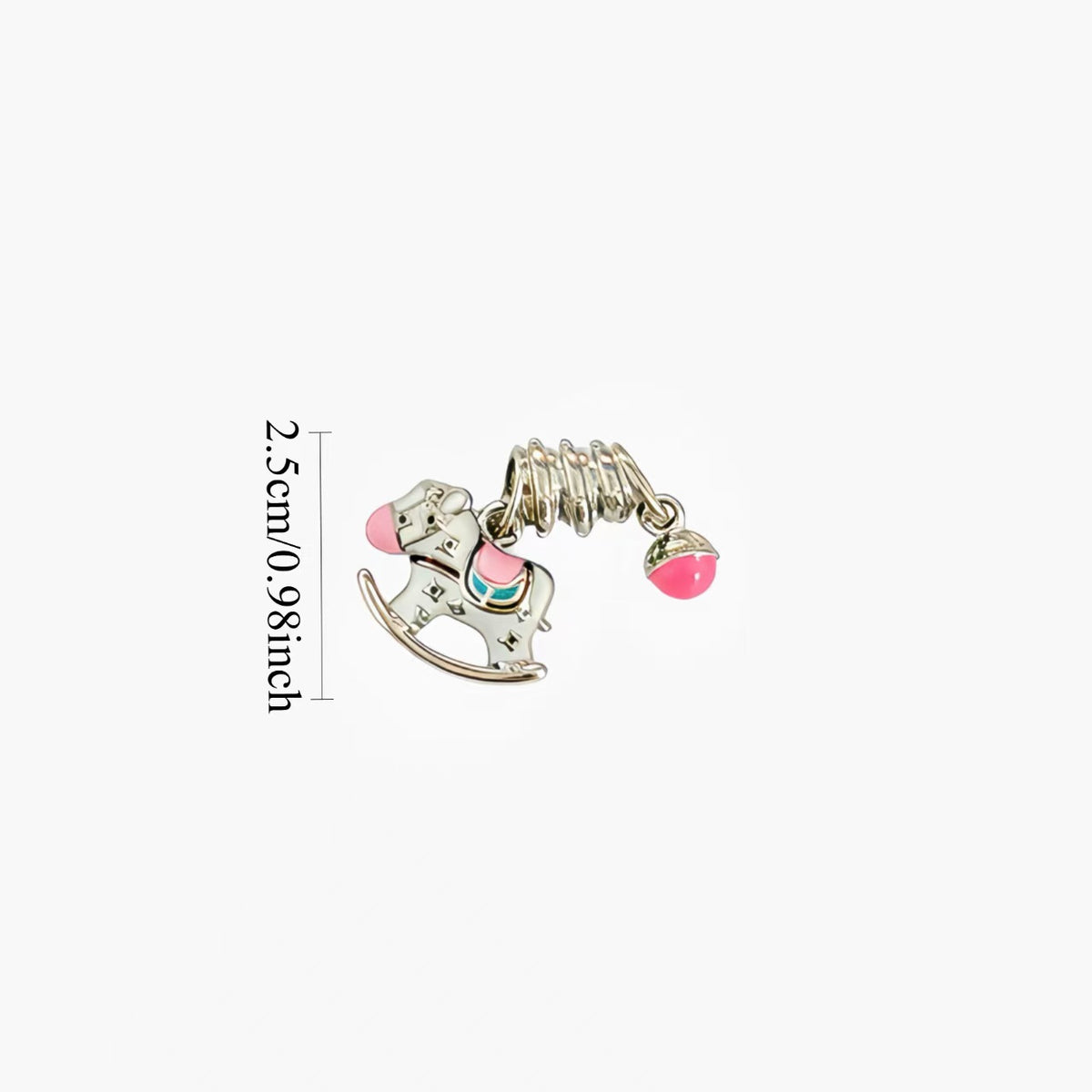 Enamel Horse Angel Cross Star Pendant Necklace | Zircon Pearl Shell Charm | Gold-Tone Silver-Tone Copper O-Link Lip Chain