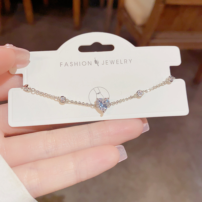 Silver CZ Bracelet for Women | Elegant Minimalist & Geometric Jewelry