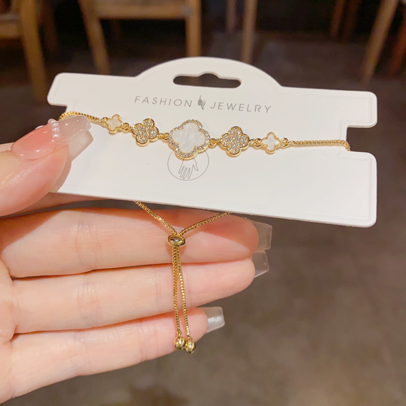 Gold-Tone CZ Bracelet for Women | Elegant Minimalist Statement Jewelry