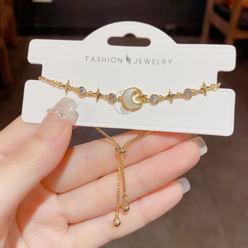Gold-Tone CZ Bracelet for Women | Elegant Minimalist Statement Jewelry