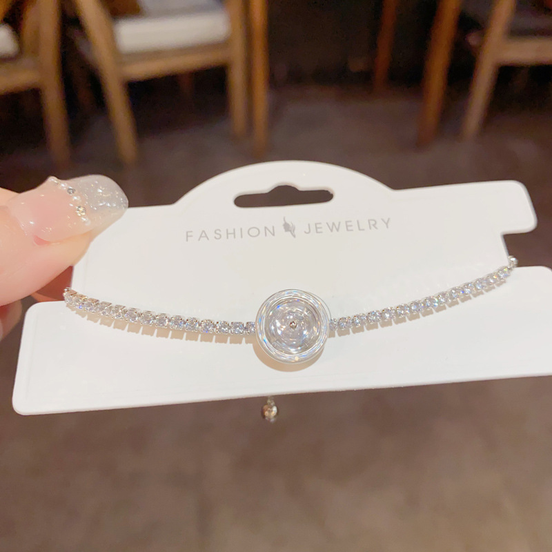 Silver CZ Bracelet for Women | Elegant Minimalist & Geometric Jewelry