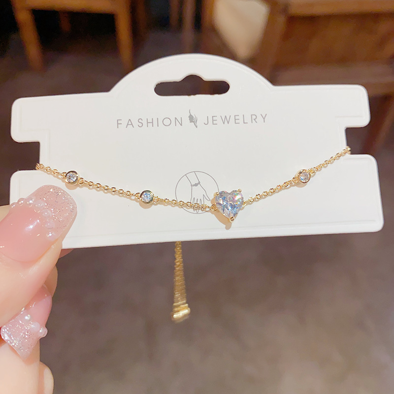 Gold-Tone CZ Bracelet for Women | Elegant Minimalist Statement Jewelry