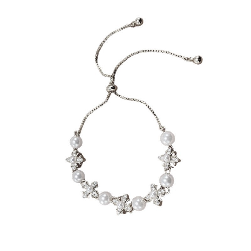 Silver CZ Bracelet for Women | Elegant Minimalist & Geometric Jewelry