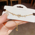 Gold CZ Bracelet for Women | Sparkling Butterfly, Star & Openwork Designs