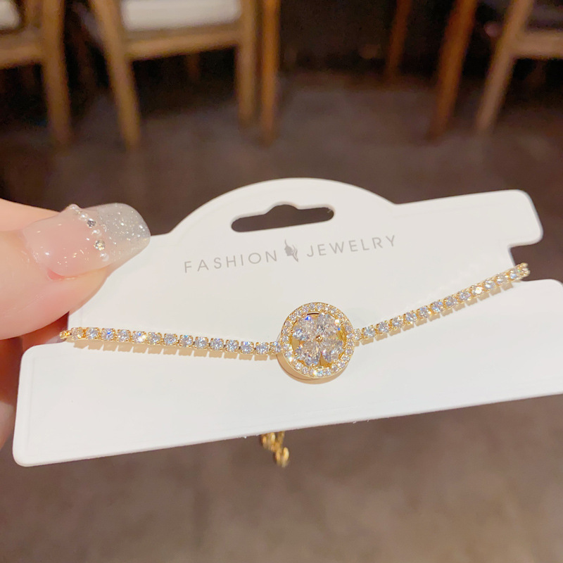 Gold CZ Bracelet for Women | Sparkling Butterfly, Star & Openwork Designs
