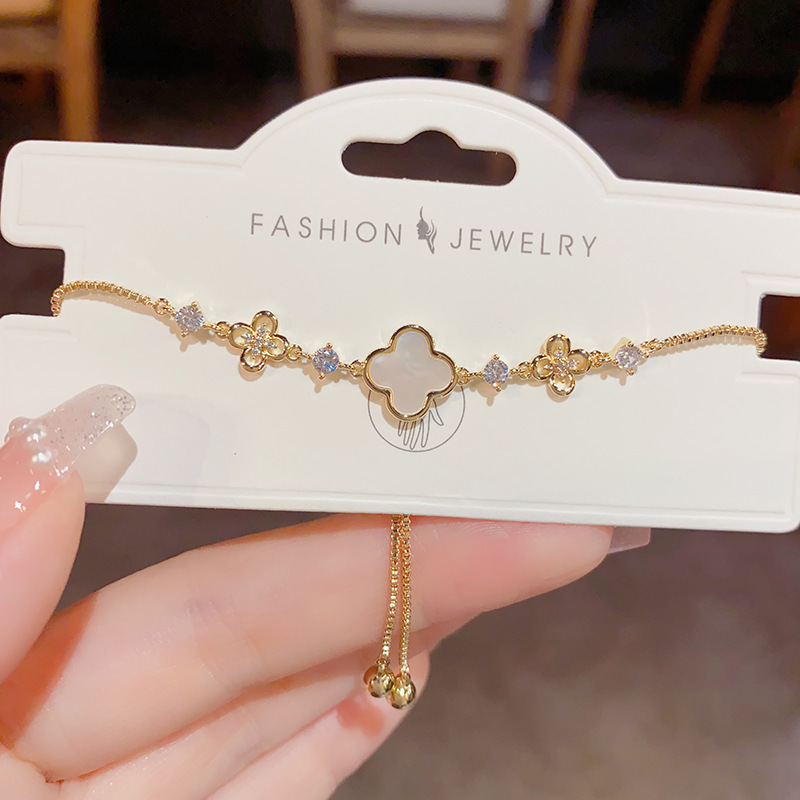 Gold CZ Bracelet for Women | Sparkling Butterfly, Star & Openwork Designs