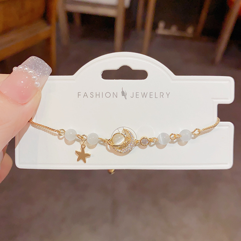 Gold CZ Bracelet for Women | Sparkling Butterfly, Star & Openwork Designs