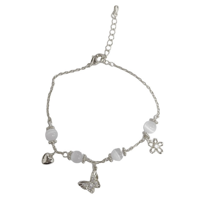 Silver CZ Bracelet for Women | Sparkling Butterfly, Star & Pavé Jewelry