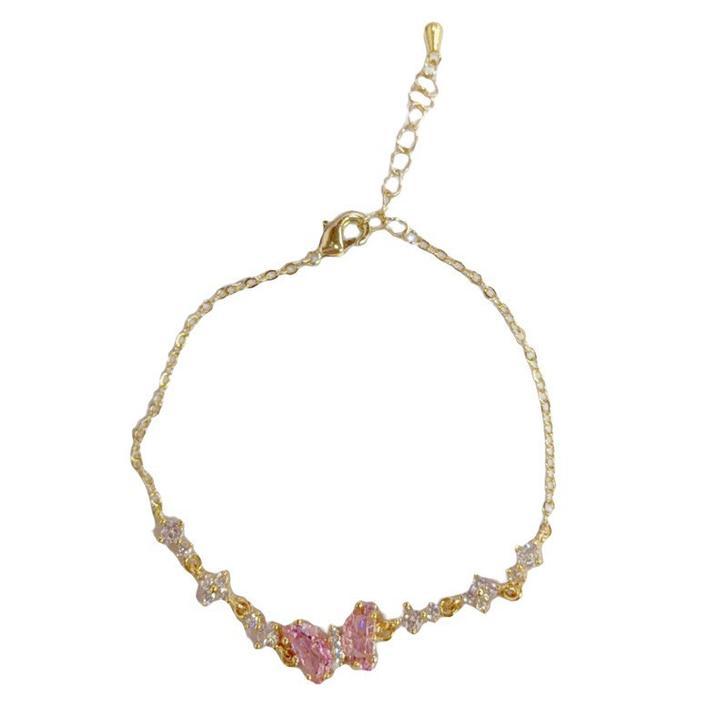 Gold CZ Bracelet for Women | Sparkling Butterfly, Star & Openwork Designs