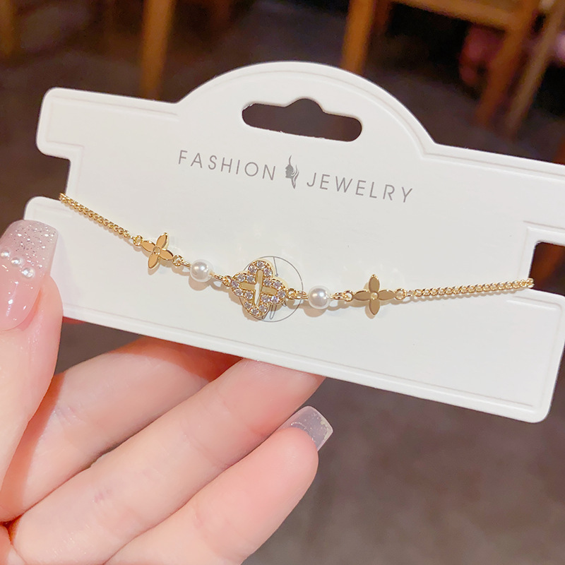 Gold-Tone CZ Bracelet for Women | Elegant Minimalist Statement Jewelry