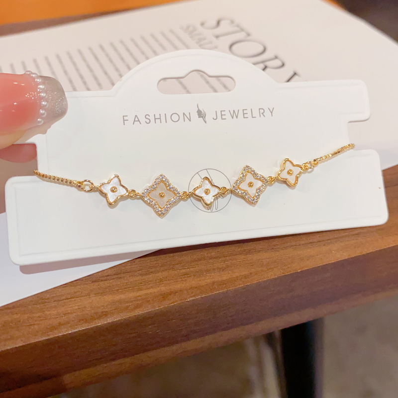 Gold CZ Bracelet for Women | Sparkling Butterfly, Star & Openwork Designs