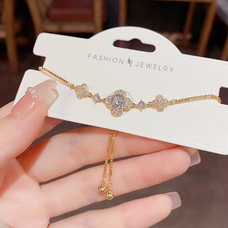 Gold CZ Bracelet for Women | Sparkling Butterfly, Star & Openwork Designs
