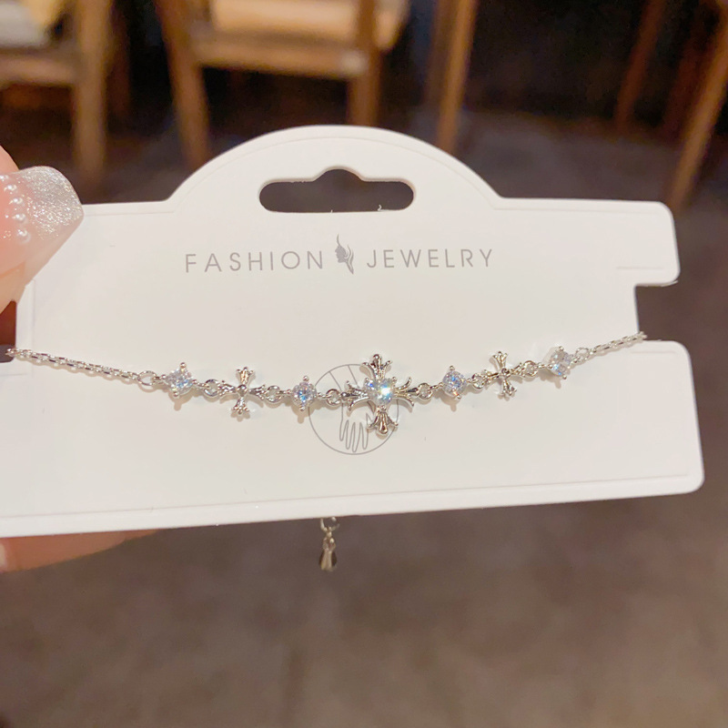 Silver CZ Bracelet for Women | Sparkling Butterfly, Star & Pavé Jewelry