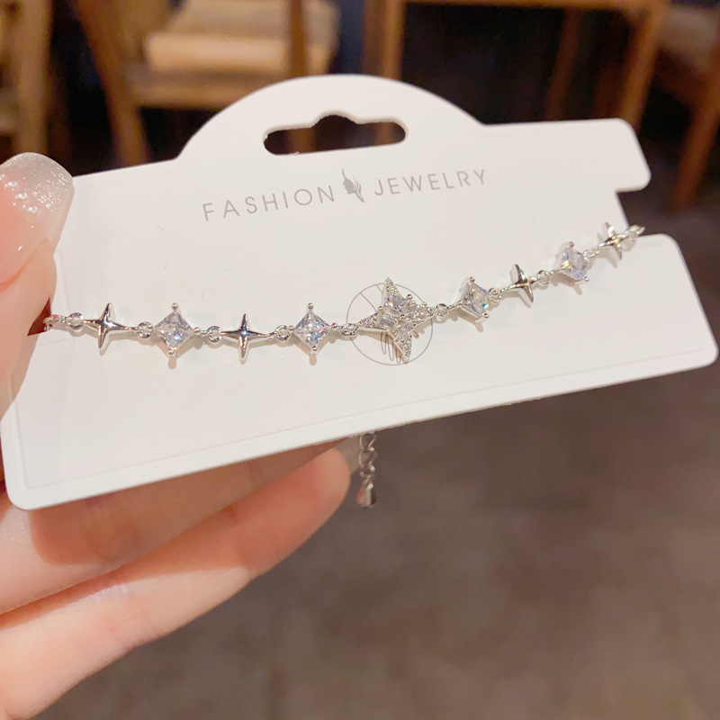 Silver CZ Bracelet for Women | Sparkling Butterfly, Star & Pavé Jewelry