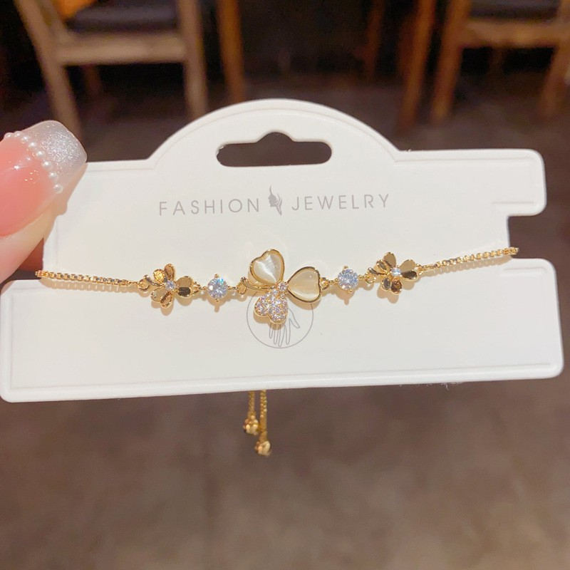 Gold-Tone CZ Bracelet for Women | Elegant Minimalist Statement Jewelry
