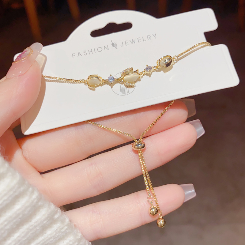 Gold CZ Bracelet for Women | Sparkling Butterfly, Star & Openwork Designs
