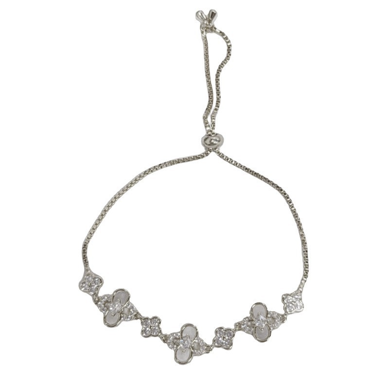 Silver CZ Bracelet for Women | Sparkling Butterfly, Star & Pavé Jewelry