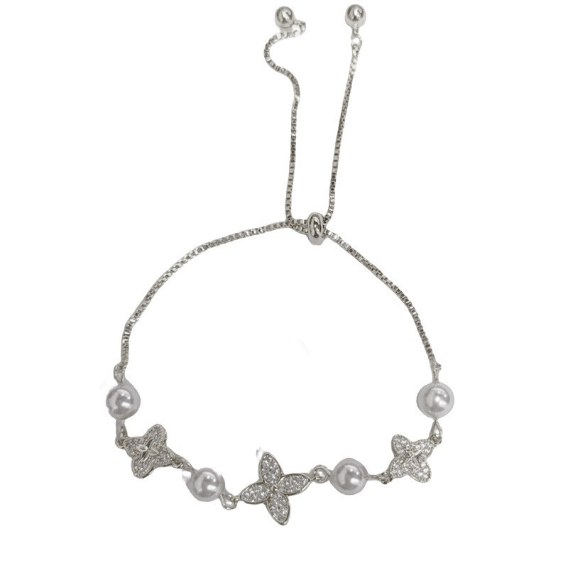 Silver CZ Bracelet for Women | Sparkling Butterfly, Star & Pavé Jewelry