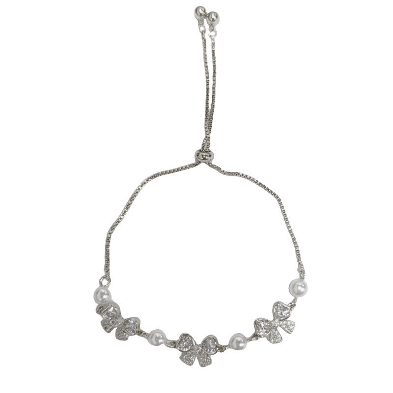 Silver CZ Bracelet for Women | Sparkling Butterfly, Star & Pavé Jewelry