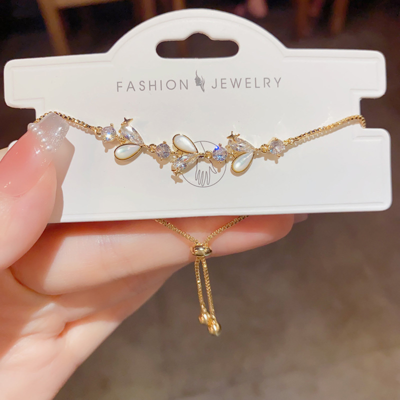 Gold-Tone CZ Bracelet for Women | Elegant Minimalist Statement Jewelry