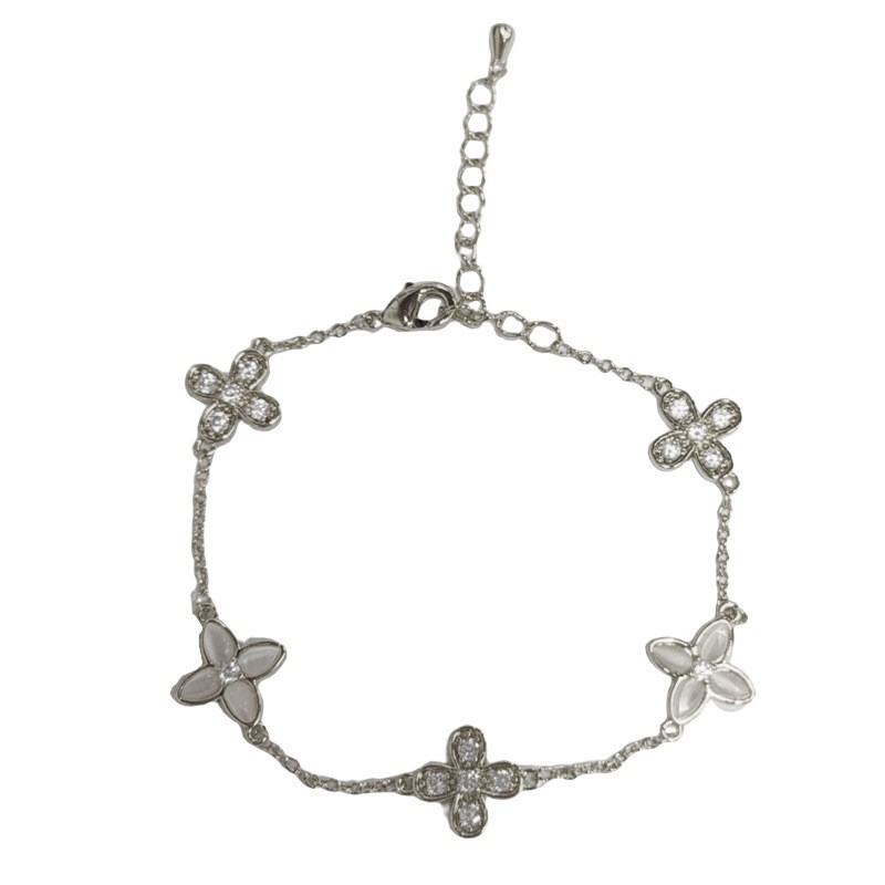 Silver CZ Bracelet for Women | Elegant Minimalist & Geometric Jewelry