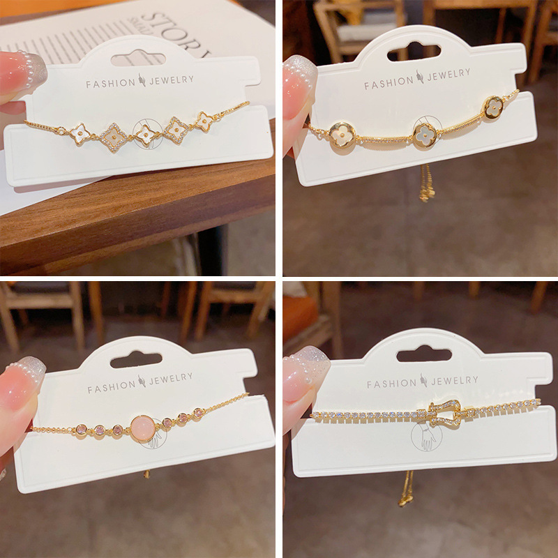 Gold-Tone CZ Bracelet for Women | Elegant Minimalist Statement Jewelry