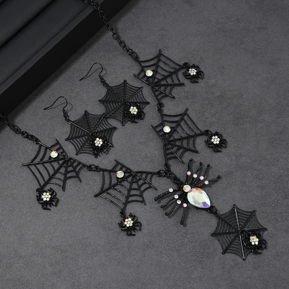 HalloweenNecklaceEarringsset