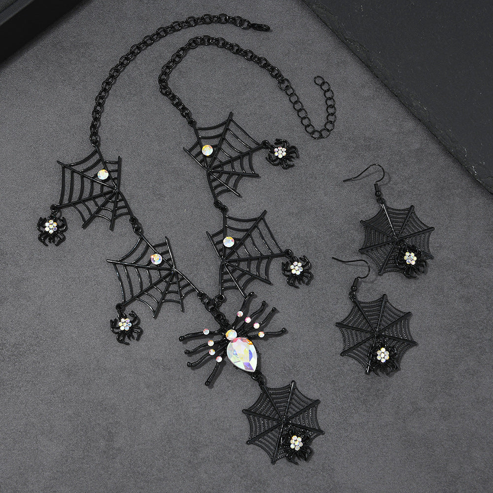 HalloweenNecklaceEarringssetPicture