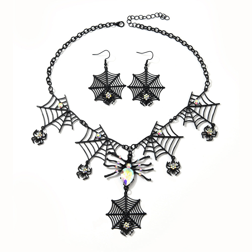 HalloweenNecklaceEarringssetSKUpicture