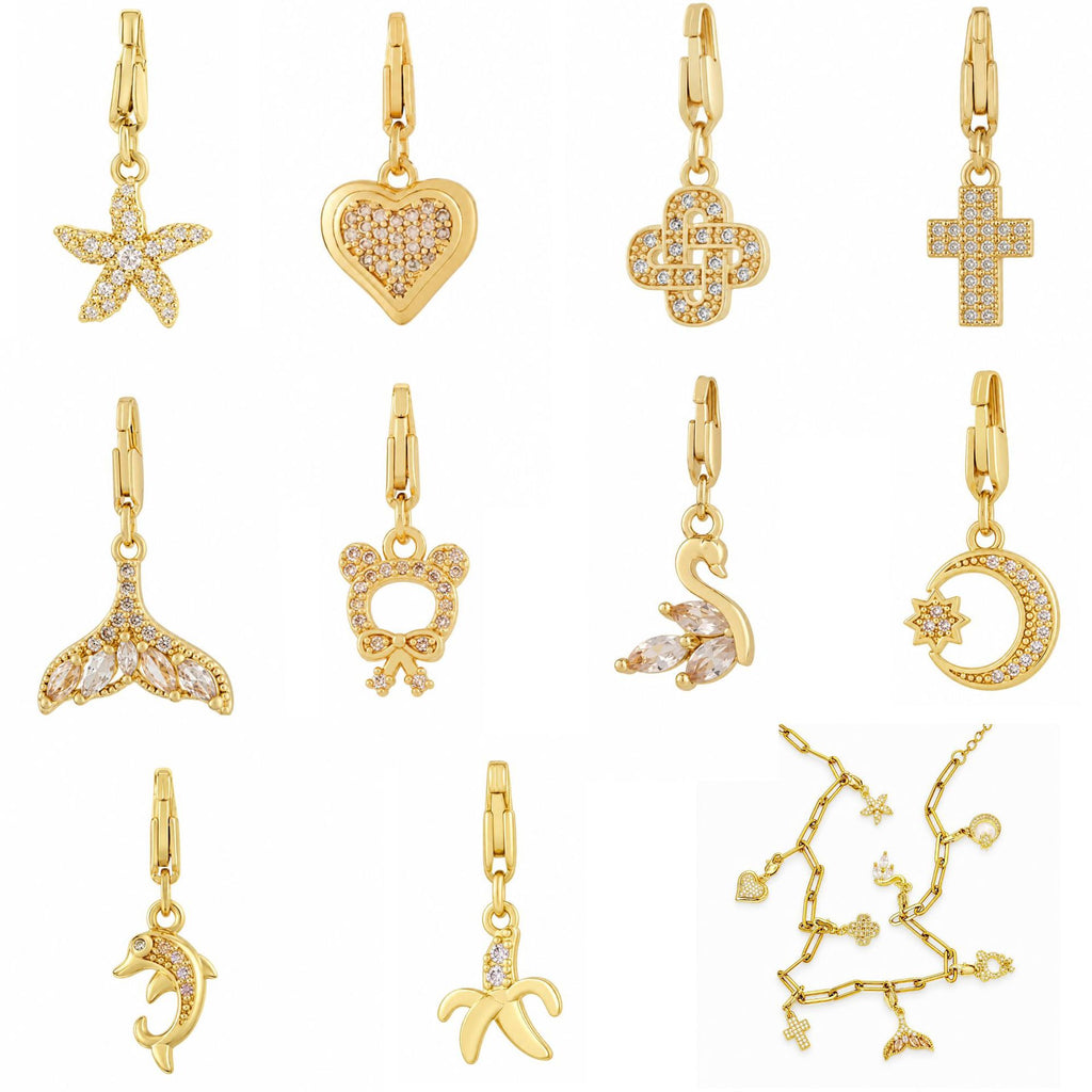 Gold or silver chain finish comparison