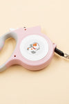 Retractable Pet Leash with LED lighting dog harness leash