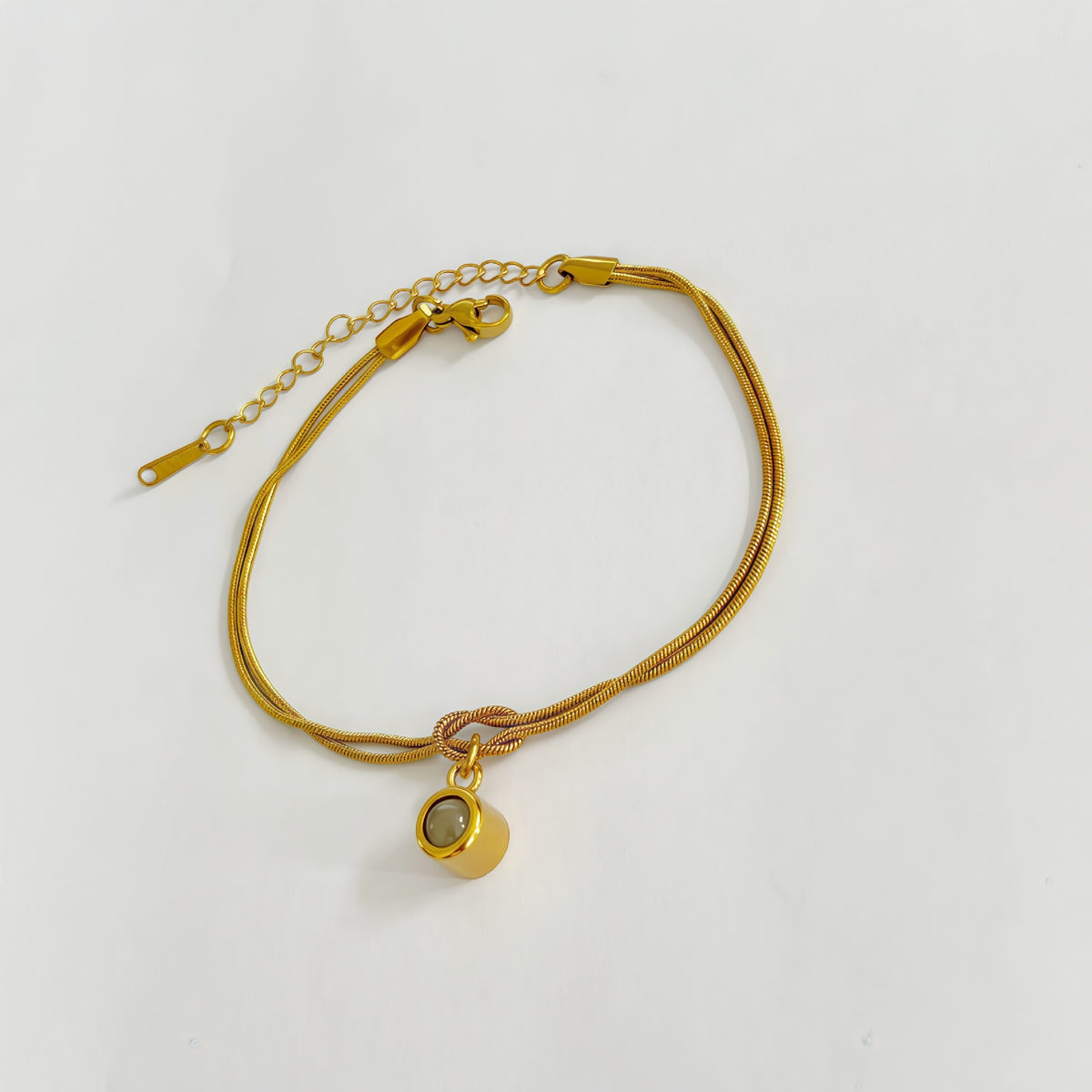 Personalized minimalist projection bracelet gift
