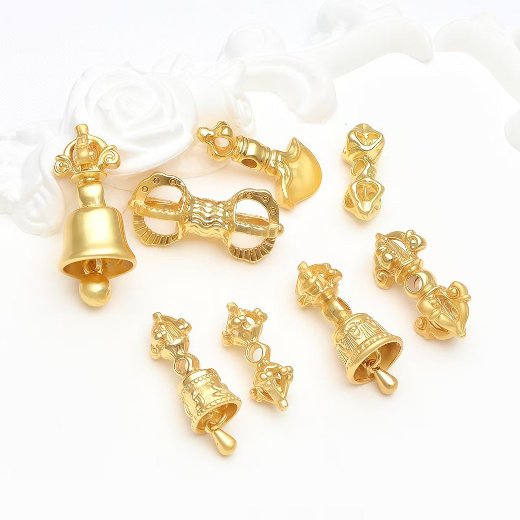 vajra, bell and back cloud pendants